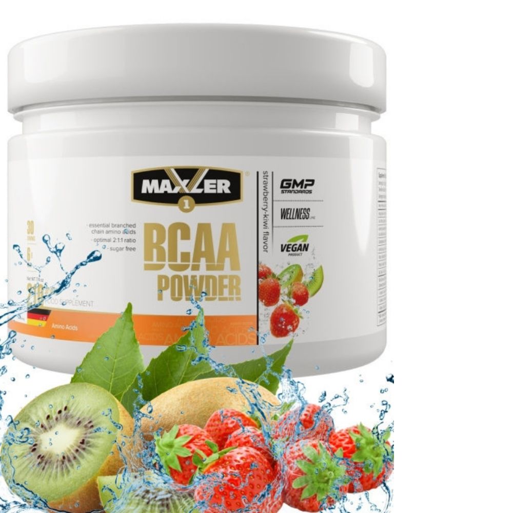 BCAA Maxler BCAA Powder (БЦАА) 210 g Клубника киви